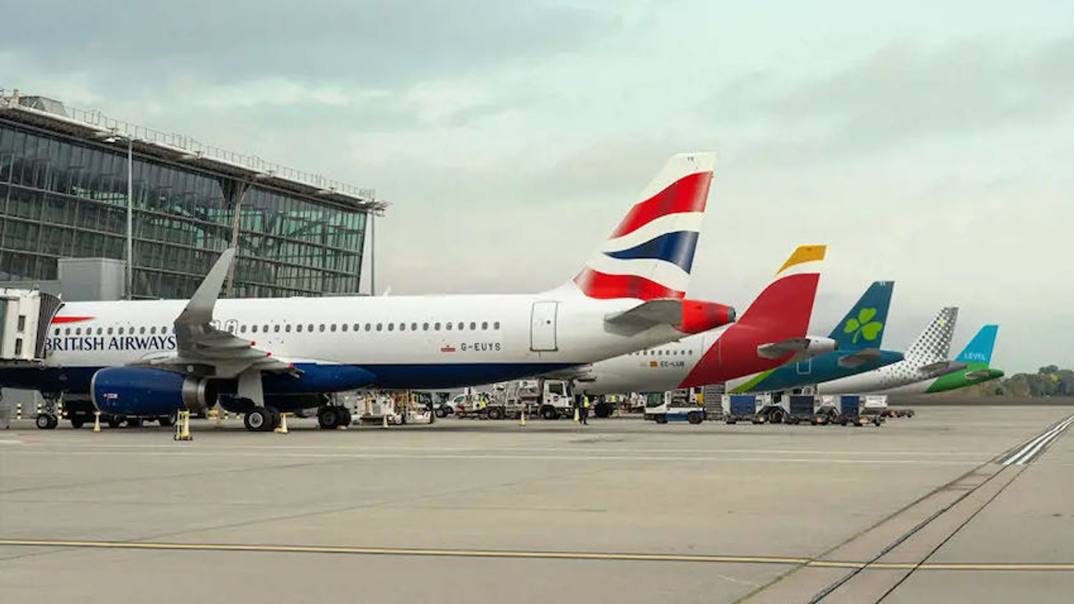 IAG airline tailfins