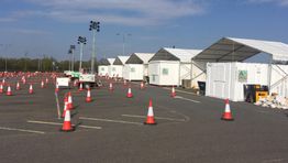 Stansted airport opens coronavirus testing site