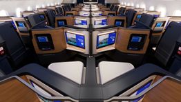 United Airlines to offer two types of new Polaris suites