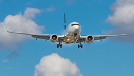 aeroplane landing