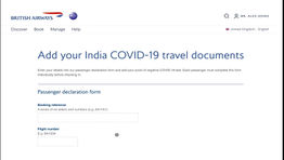 British Airways to accept Covid results on ba.com