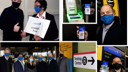Successful transatlantic trial for digital Covid passport
