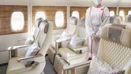 Emirates debuts new A380 premium economy on Heathrow services