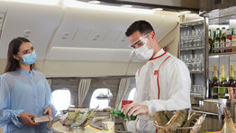 Emirates to cover passengers’ Covid costs and restart onboard services