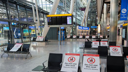 Heathrow CEO: 'International travel has stopped'