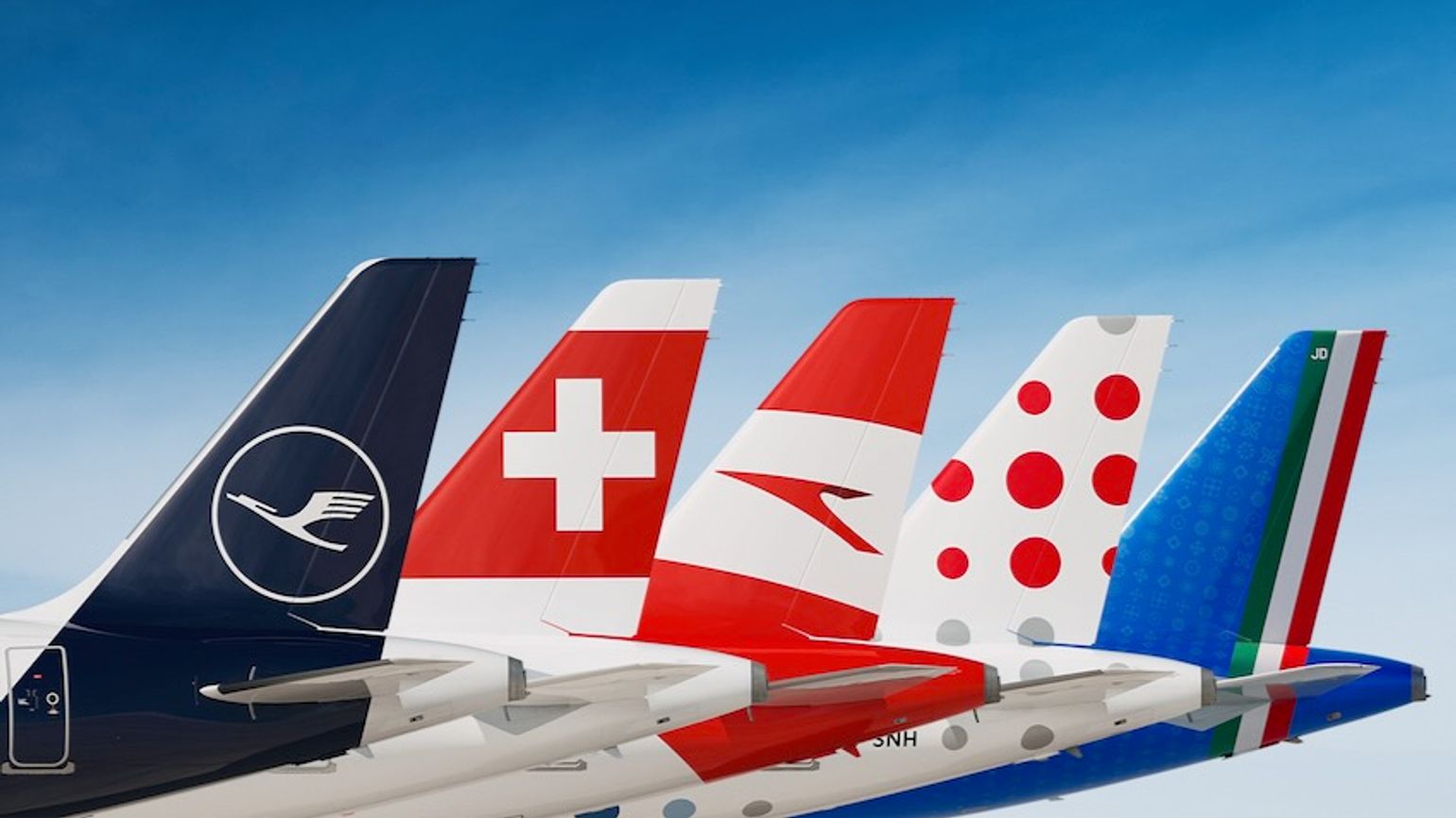 Lufthansa Group Tailfins 2025