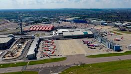 London Luton suspends all flights after car park fire