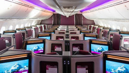 Qatar launches new business class suite