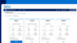 Amex GBT adds new airfare display feature to Neo