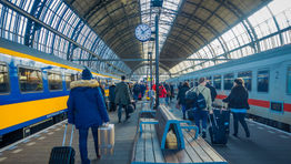Rail travel on select UK domestic routes almost 17 times greener than flying