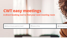 CWT launches booking platform for small meetings