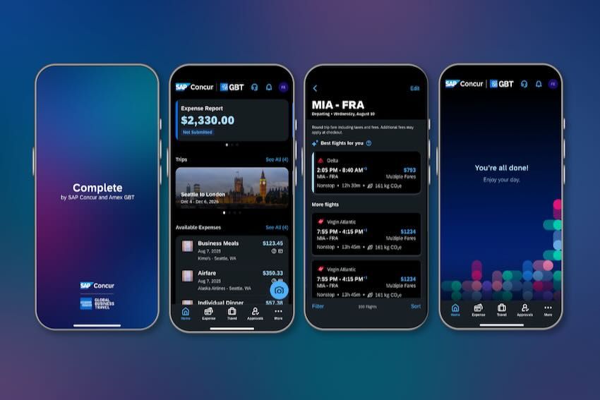 Amex GBT and Concur launch Complete platform
