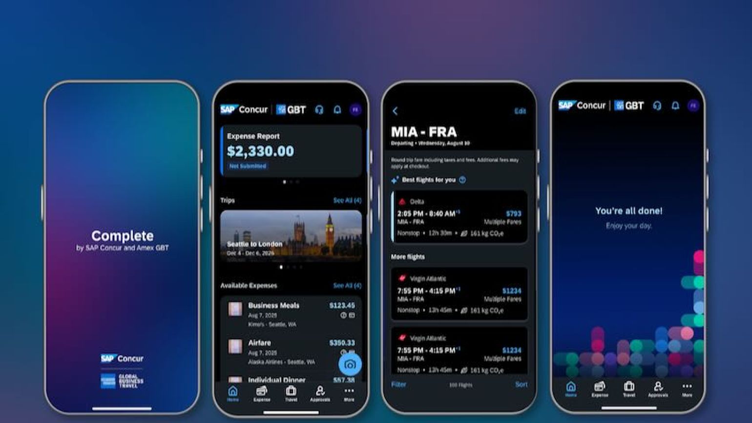 Amex GBT and Concur launch Complete platform