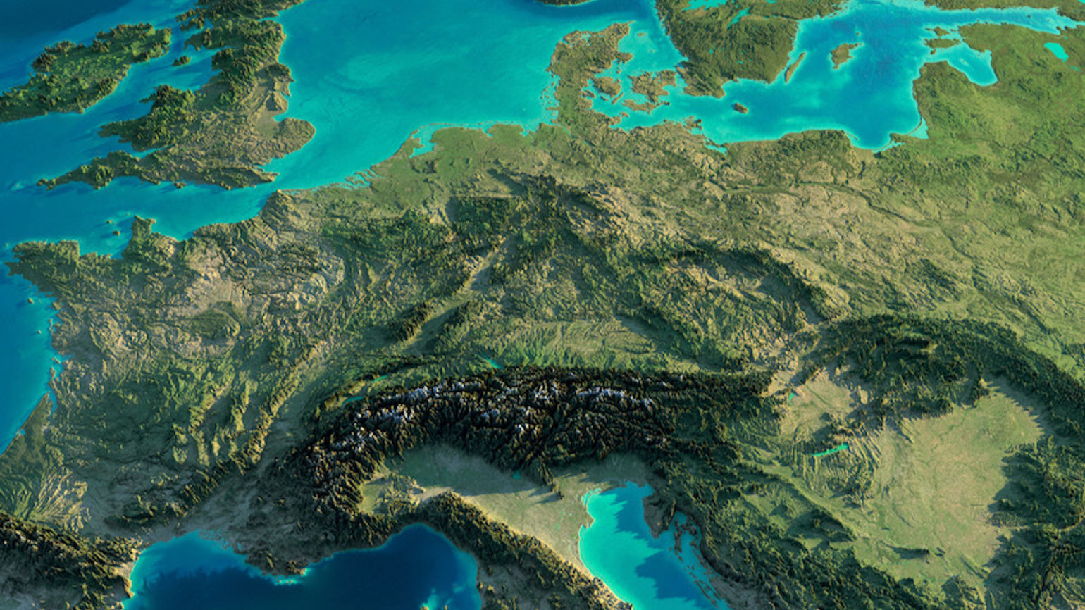 Europe map