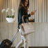 Hotel reception business traveller