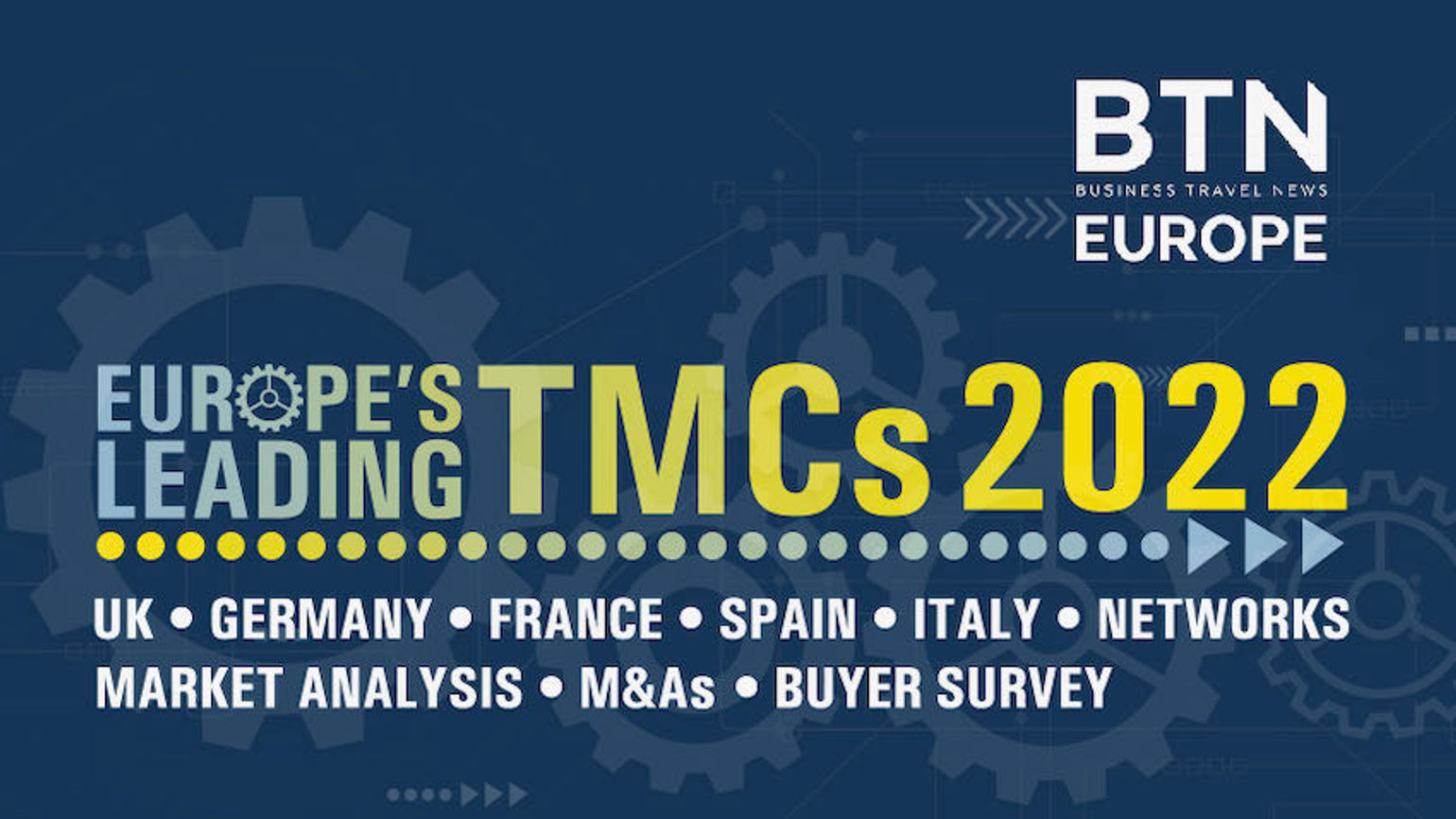 BTN Europe leading travel management companies 2022