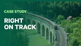 Right on track