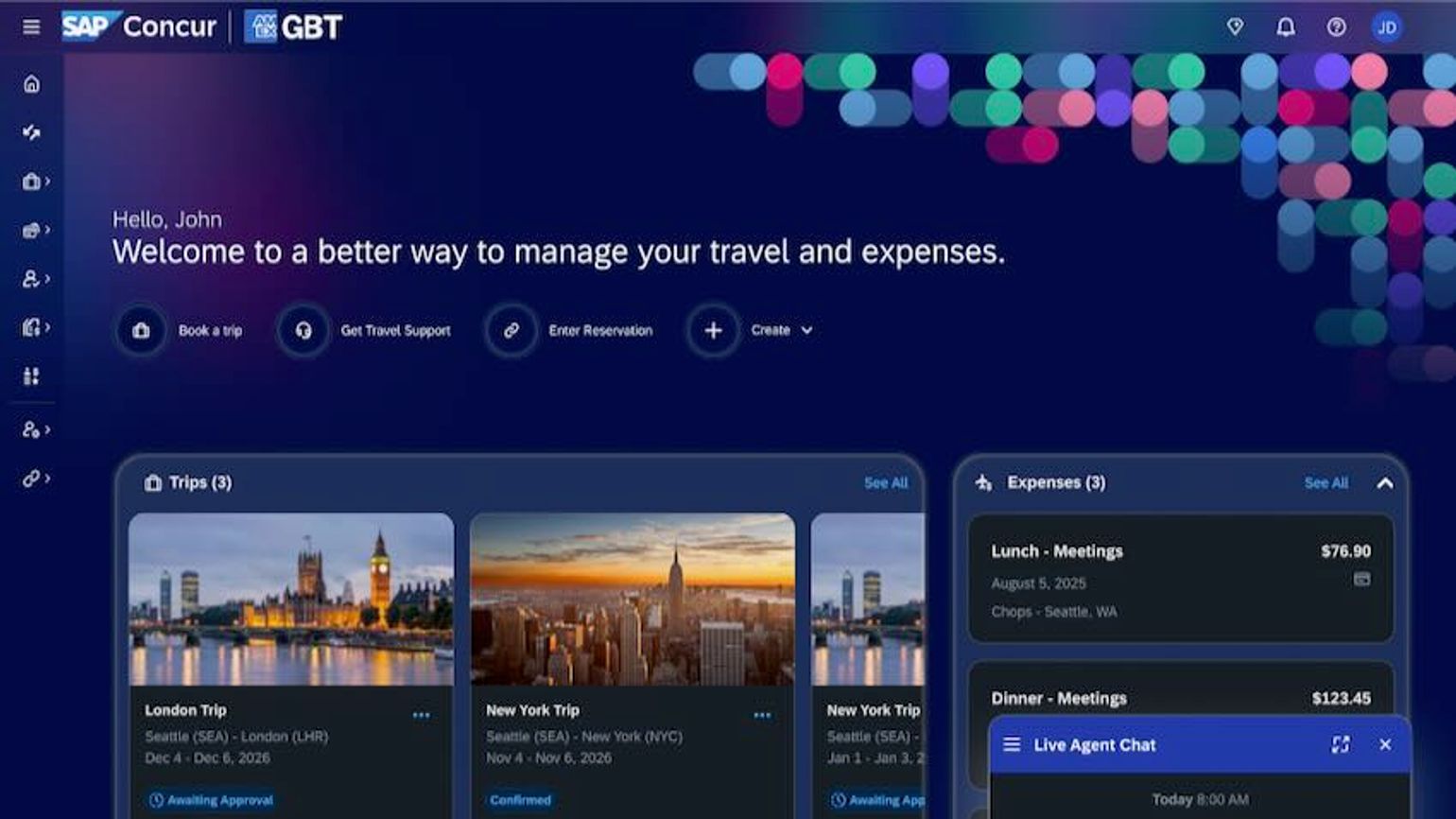 Complete by American Express Global Business Travel and Concur Travel