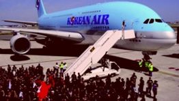Korean Air takes delivery of the A380