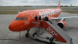 Easyjet unveils a new plane – and it's orange