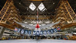 BA celebrates royal wedding with Harry and Meghan flight