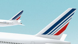 Air France KLM traffic drops