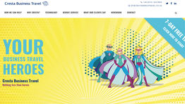 Cresta Business Travel launches new website ahead of 50th anniversary