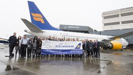 Icelandair takes delivery of first 737 Max