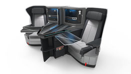 KLM reveals new business class seat