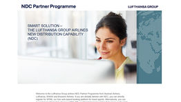 Lufthansa launches NDC programmes in the UK