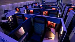 Delta reveals first renovated B777