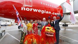Norwegian opens Singapore route