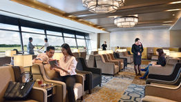 New lounge at Singapore's Changi airport