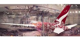 Qantas unveils special indigenous aircraft livery