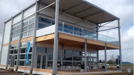 Oil firm agrees deal for temporary hotel