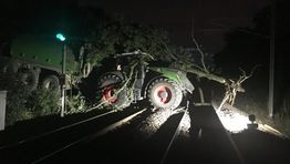 Tractor causes rail delays in Yorkshire