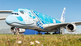 ANA receives first A380