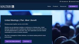 United debuts meetings portal