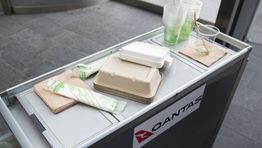 Qantas operates ‘waste-free’ flight