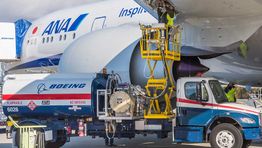 ANA uses sustainable fuel for delivery flight