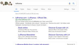 The power of Google: does Lufthansa have it wrong?