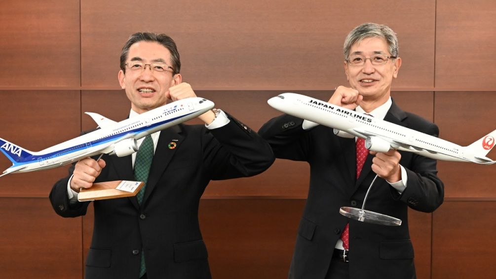 ANA and JAL CEOs