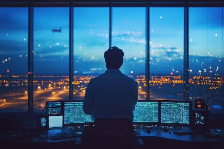 Air traffic control image