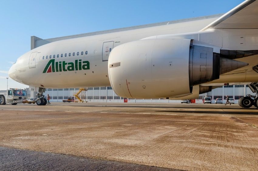 Alitalia aircraft