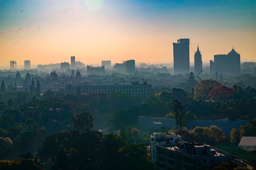 Bengaluru skyline