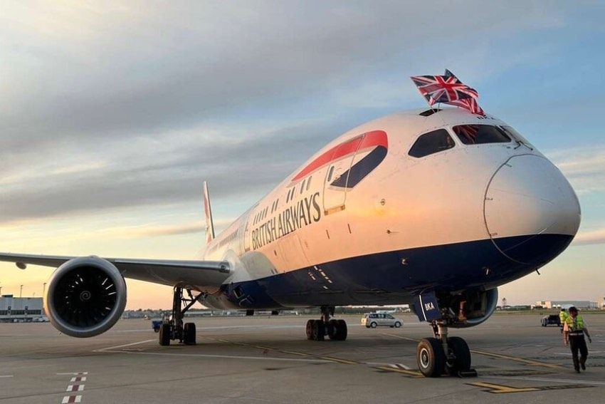 British Airways arrival in St Louis April 2026