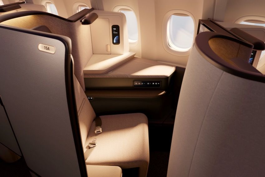 Cathay Pacific's new Aria business class suite will be introduced to Boeing 777-300ER aircraft later this year