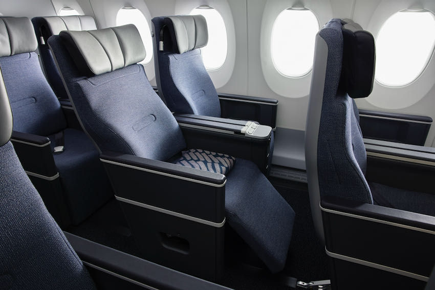 Finnair's new A350 premium economy class product