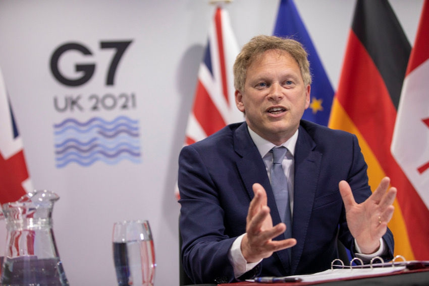 Grant Shapps G7