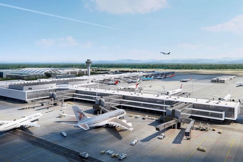 Munich Airport T1 pier